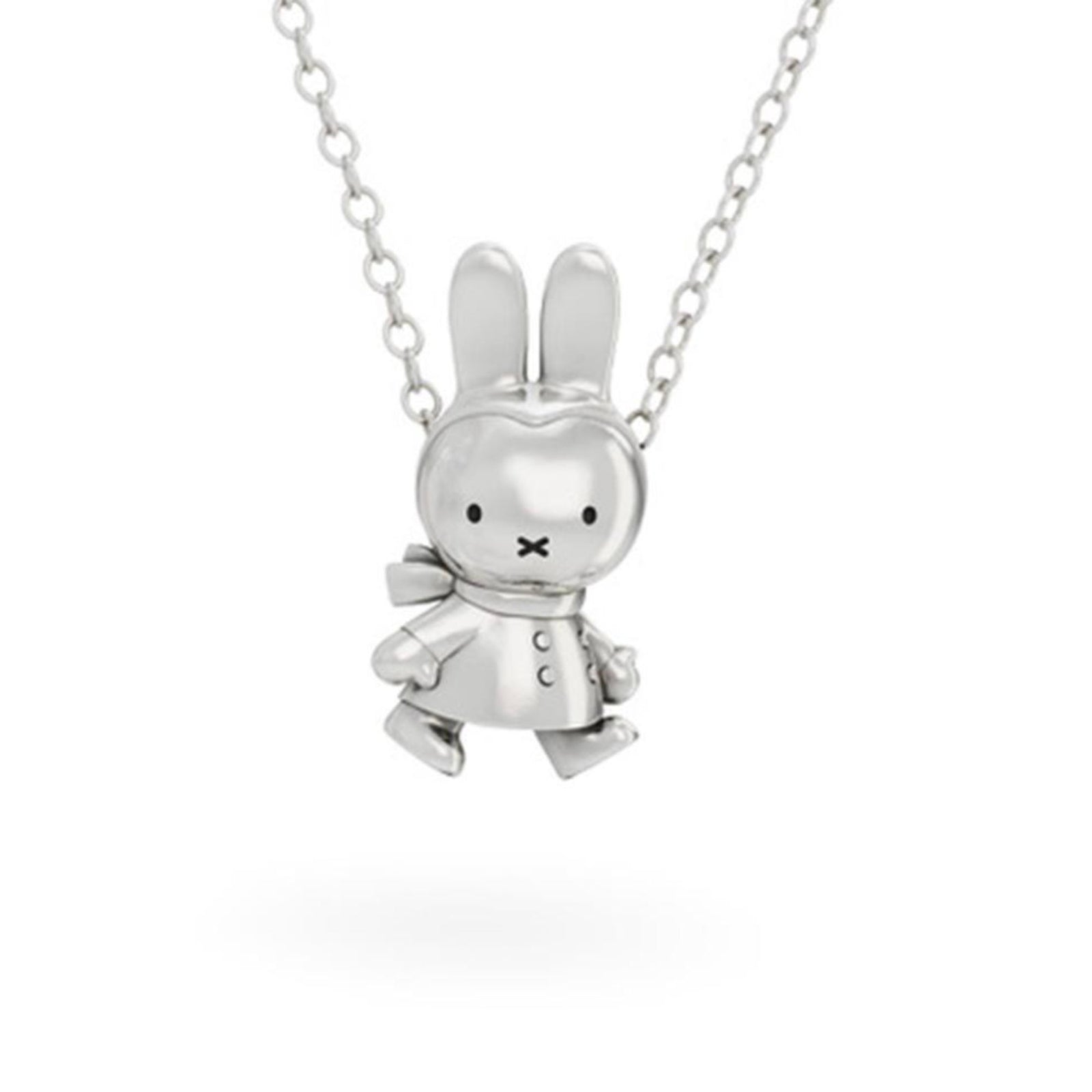 Miffy Sterling Silver Necklace , Winter