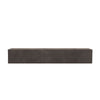 Audo Copenhagen Plinth shelf, grey kendzo marble (60 cm)