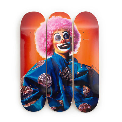 Untitled #414 (Clown) Hand-signed by Cindy Sherman (set of 3)