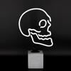 Locomocean Neon table lamp, skull