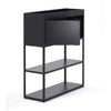 Hay New Order dresser with sliding door + tray shelf, charcoal
