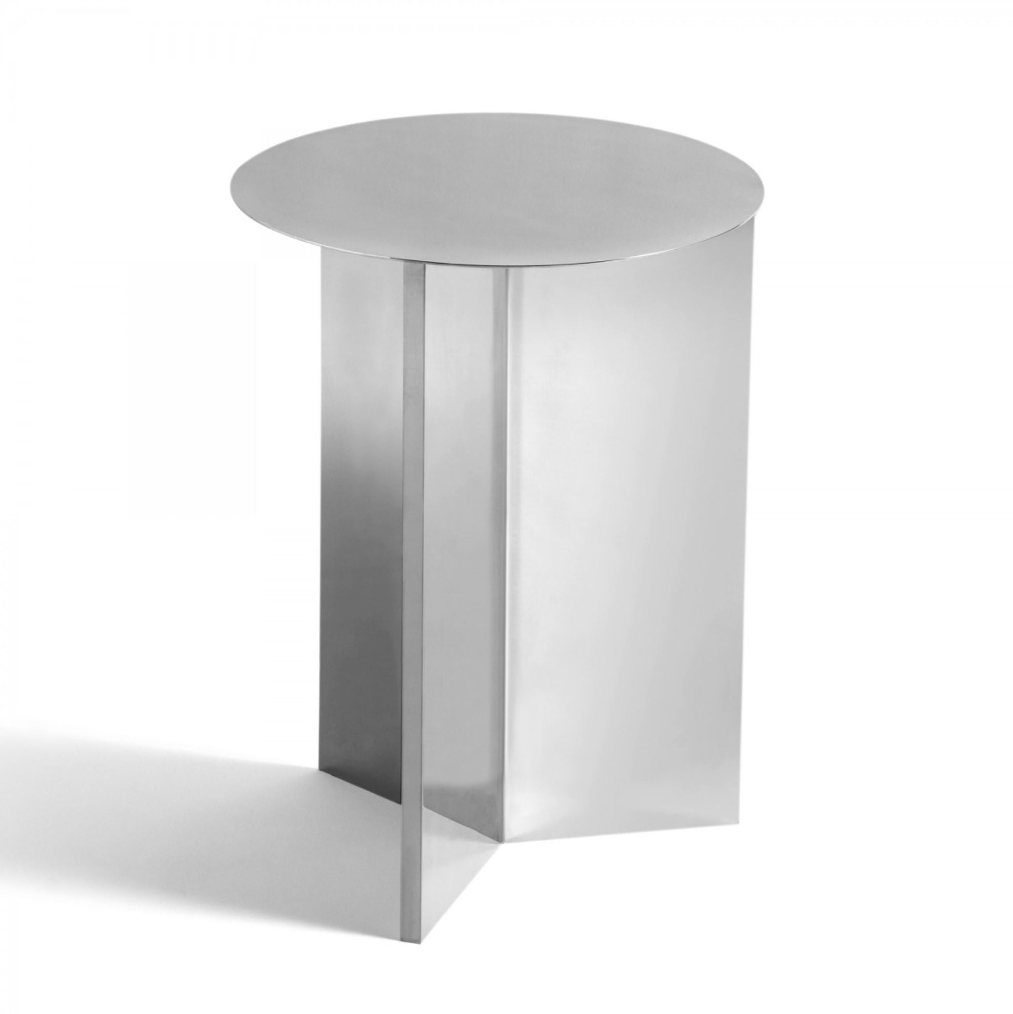 Hay Slit Side Table Round High Φ35 , Mirror