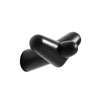 Woud Tail Wing Hook Small , Black Painted Birch