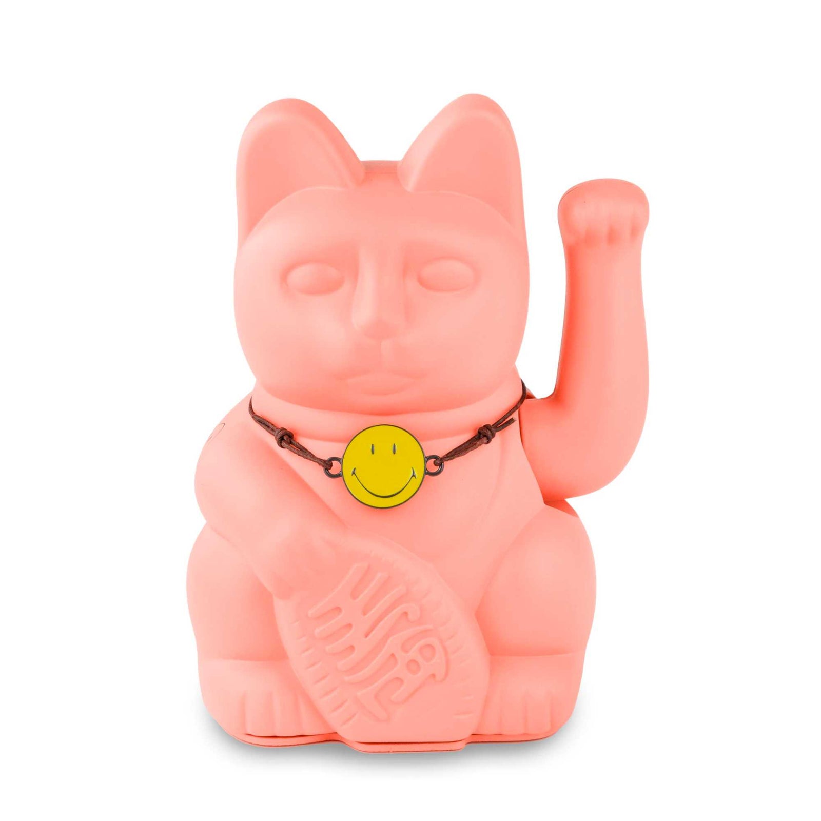 Smiley x Donkey Lucky Charm Cat, peach