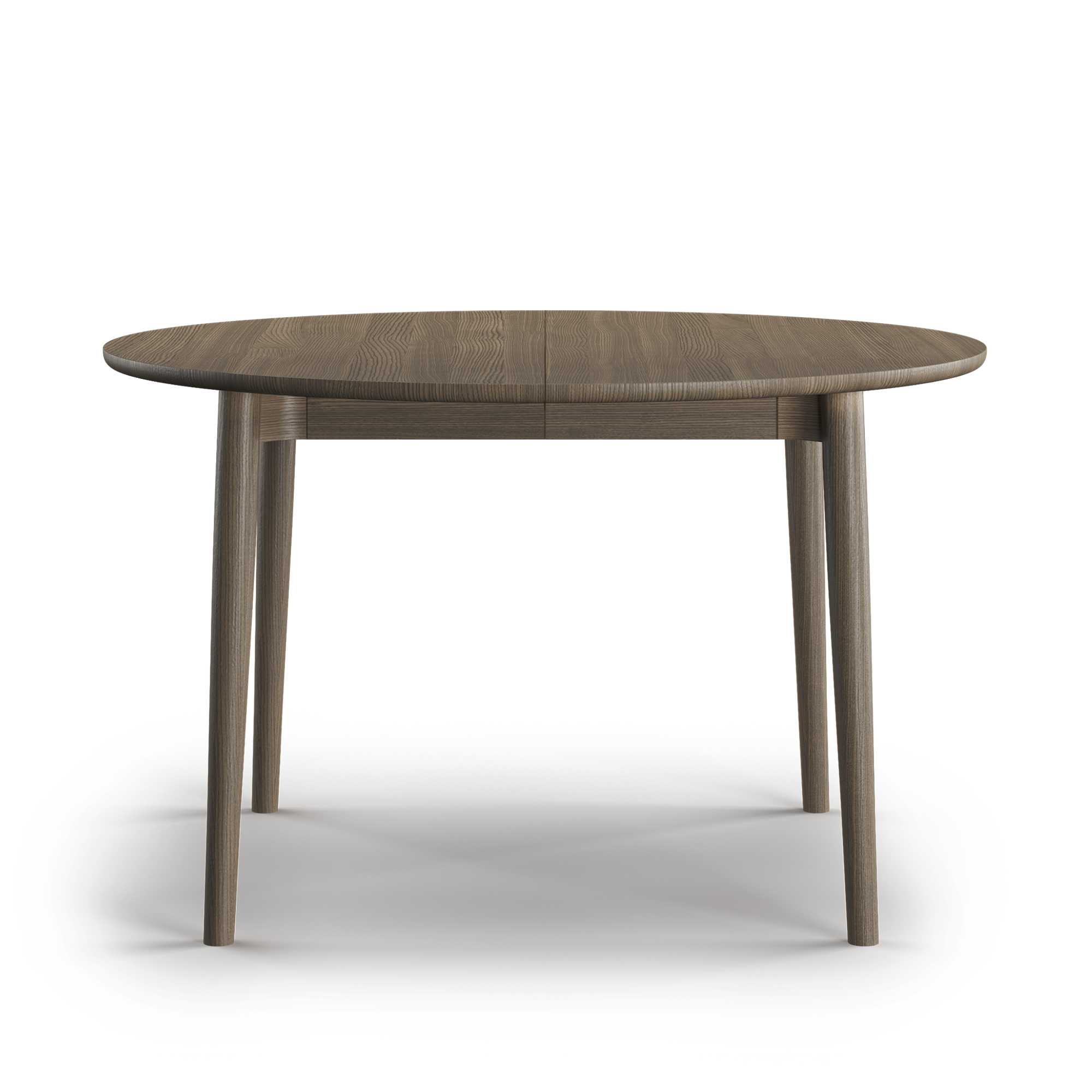 Northern Expand dining table circular, smoked oak (ø120cm)