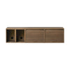 Northern Hifive cabinet system wall, smoked oak (150cm)