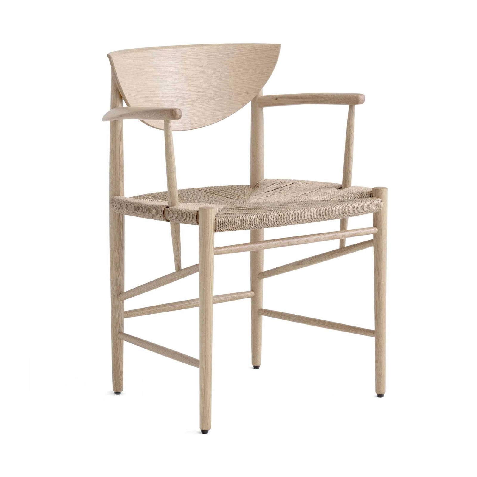 &Tradition HM4 Drawn armchair, soaped oak