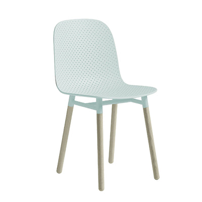 HAY 13Eighty Chair Wooden Leg , Soft Green