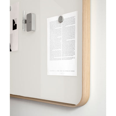 Lintex Frame writing board, Oak/Soft 150 (100x100 cm)