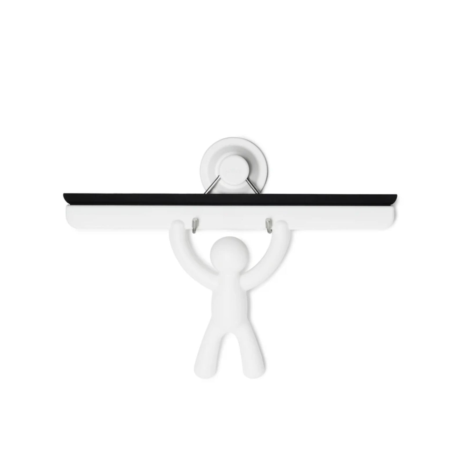 Umbra Buddy mirror squeegee, white