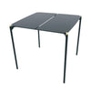 Aytm Novo Outdoor Dining Table Square , black - gold (outdoor)