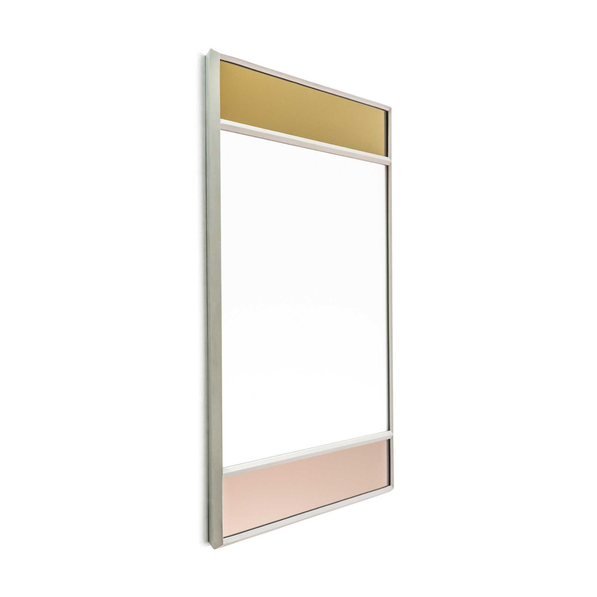 Magis Vitrail square mirror, light grey (50x50 cm)