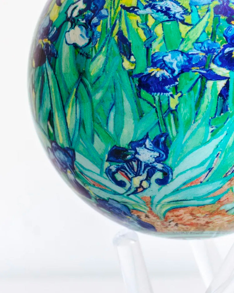 MOVA Rotating Globe, Van Gogh Irises (4.5")