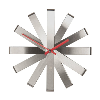 Umbra Ribbon Wall Clock , Steel