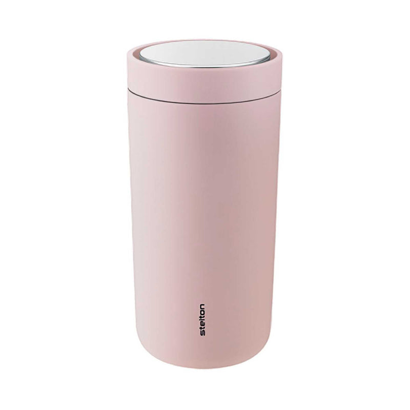 Stelton To Go Click Double-walled Thermo Cup (400ml) , Soft Rose