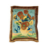 LivHeart Art Plush Cushion, Sun Flower (30x38cm)