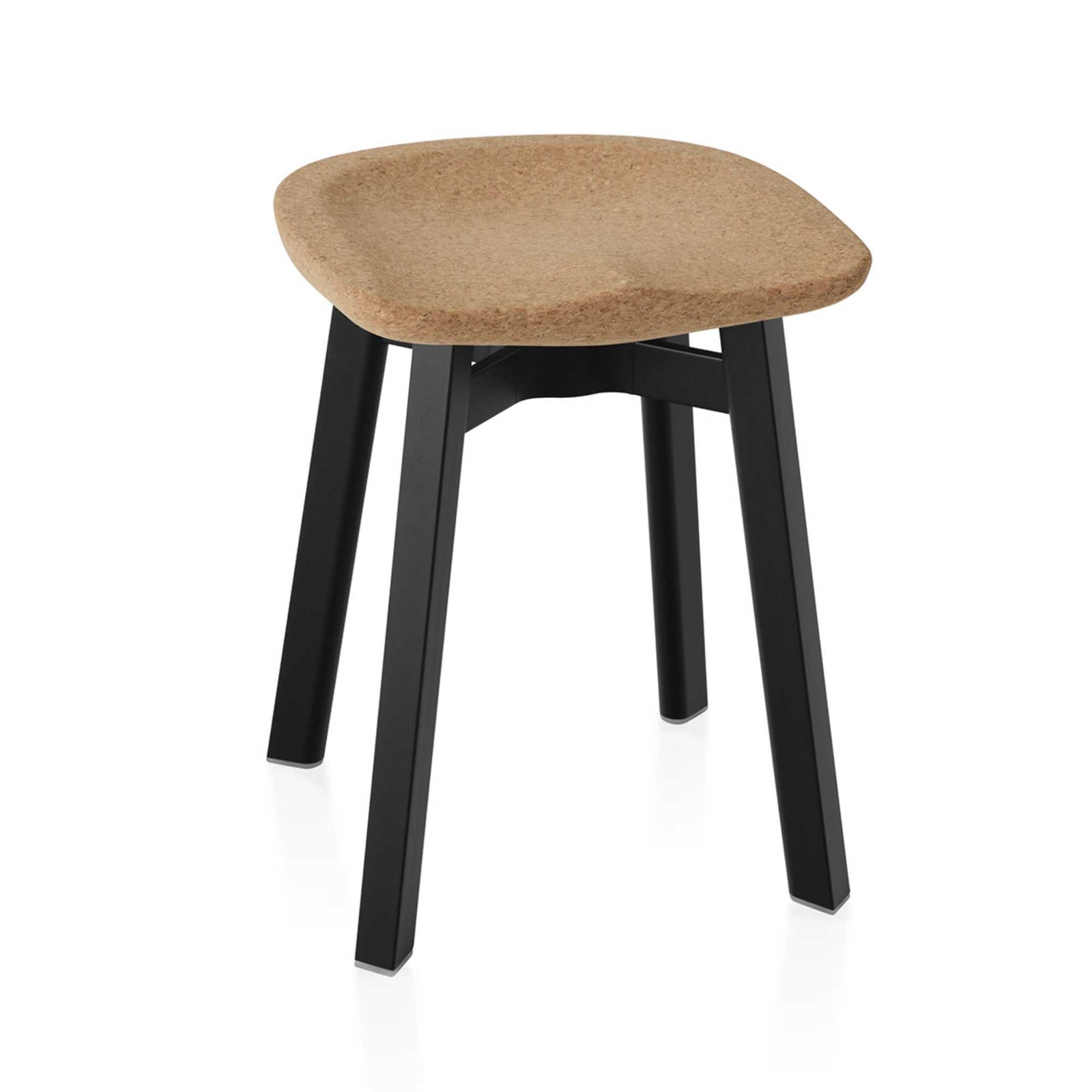 Emeco Su Small Stool, cock/black