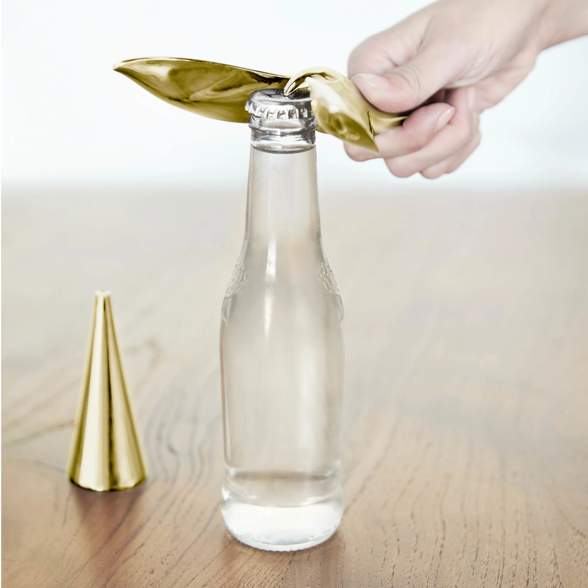 Umbra Tipsy Balancing Bottle Opener , Brass