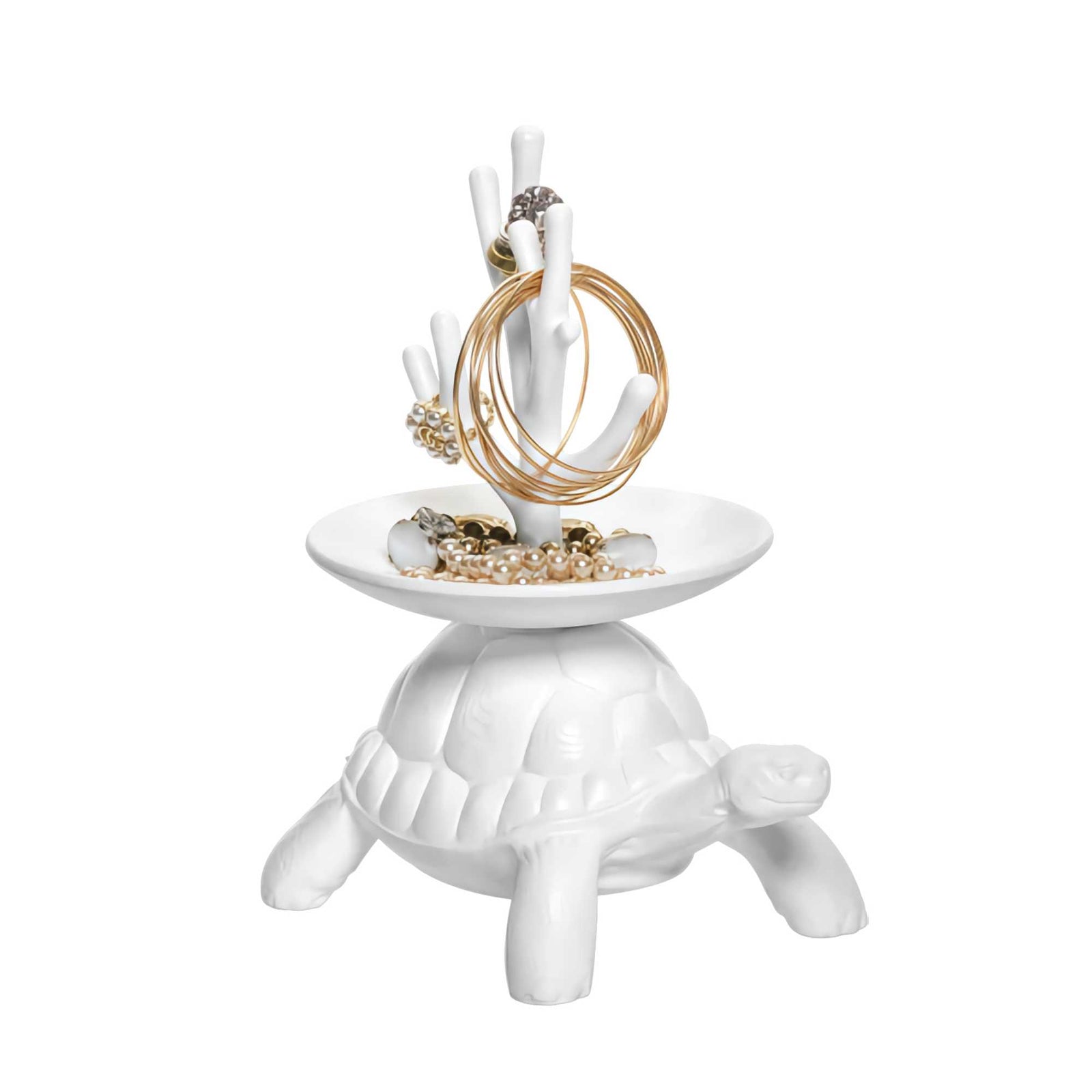 Qeeboo Turtle Carry XS Jewelry Tree