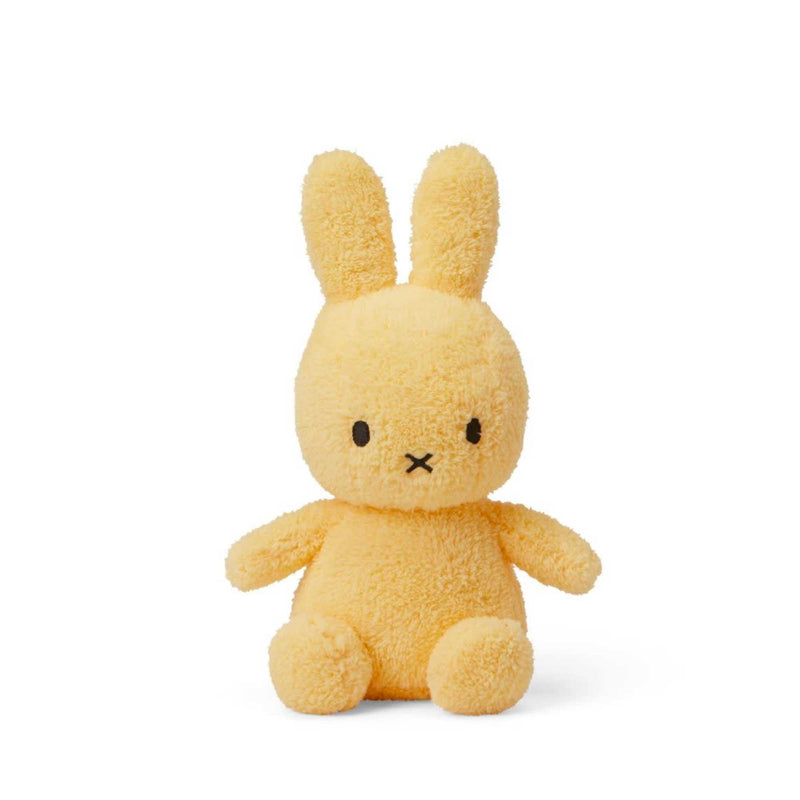 Miffy Sitting Terry Soft Toy (23cm) , Light Yellow