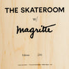 The Skateroom skateboard set, René Magritte Le Retour