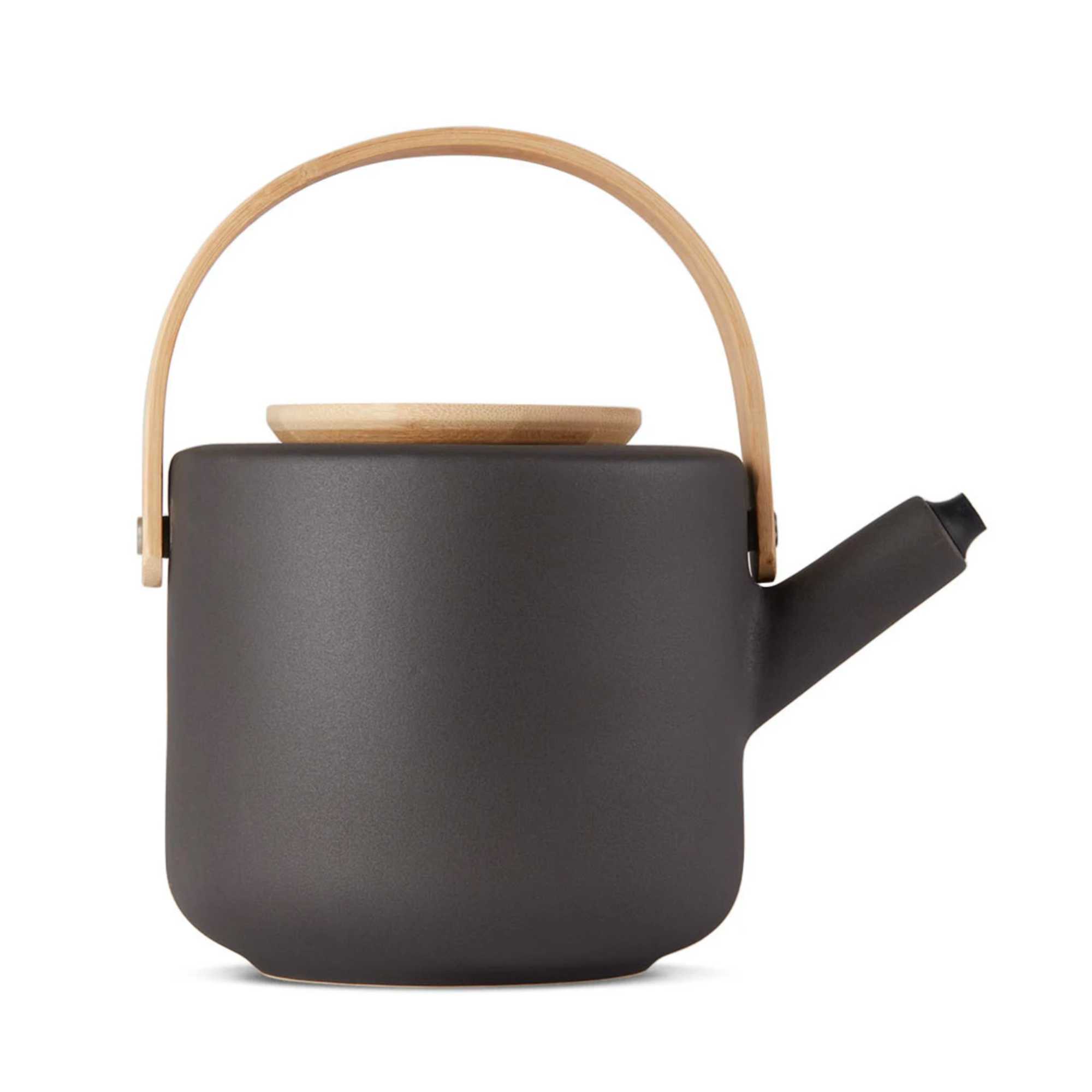 Stelton Theo teapot, black (1.25L)