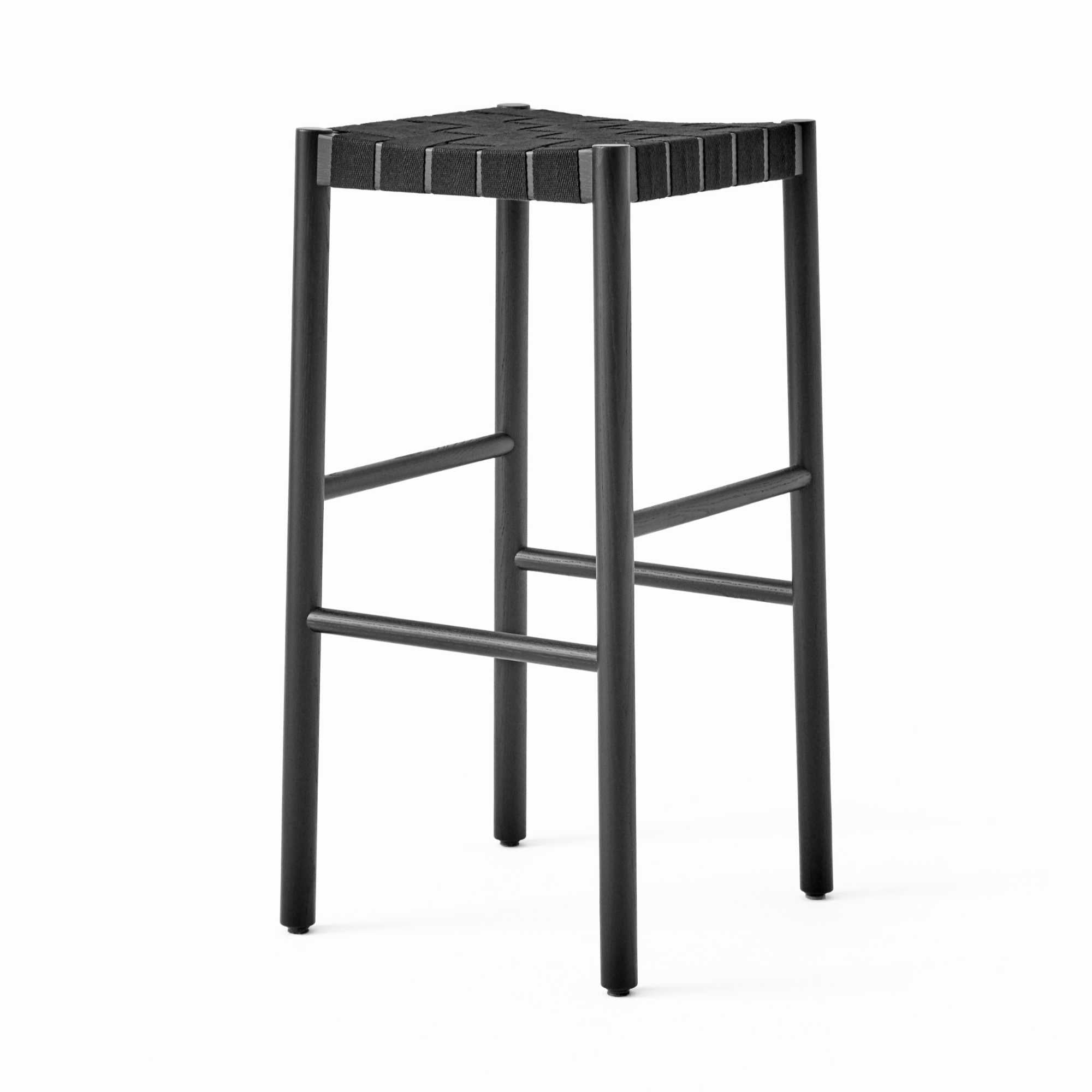 &Tradition TK8 Betty bar stool, black/black