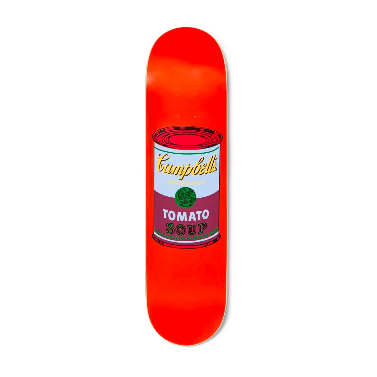 Andy Warhol The Skateroom Skateboard , Andy Warhol Colored Campbell's Soup purple