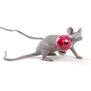 Seletti Mouse Light Lop, Grey