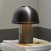 &tradition SH8 Raku Rechargeable Lamp, Beige Grey & Bronzed