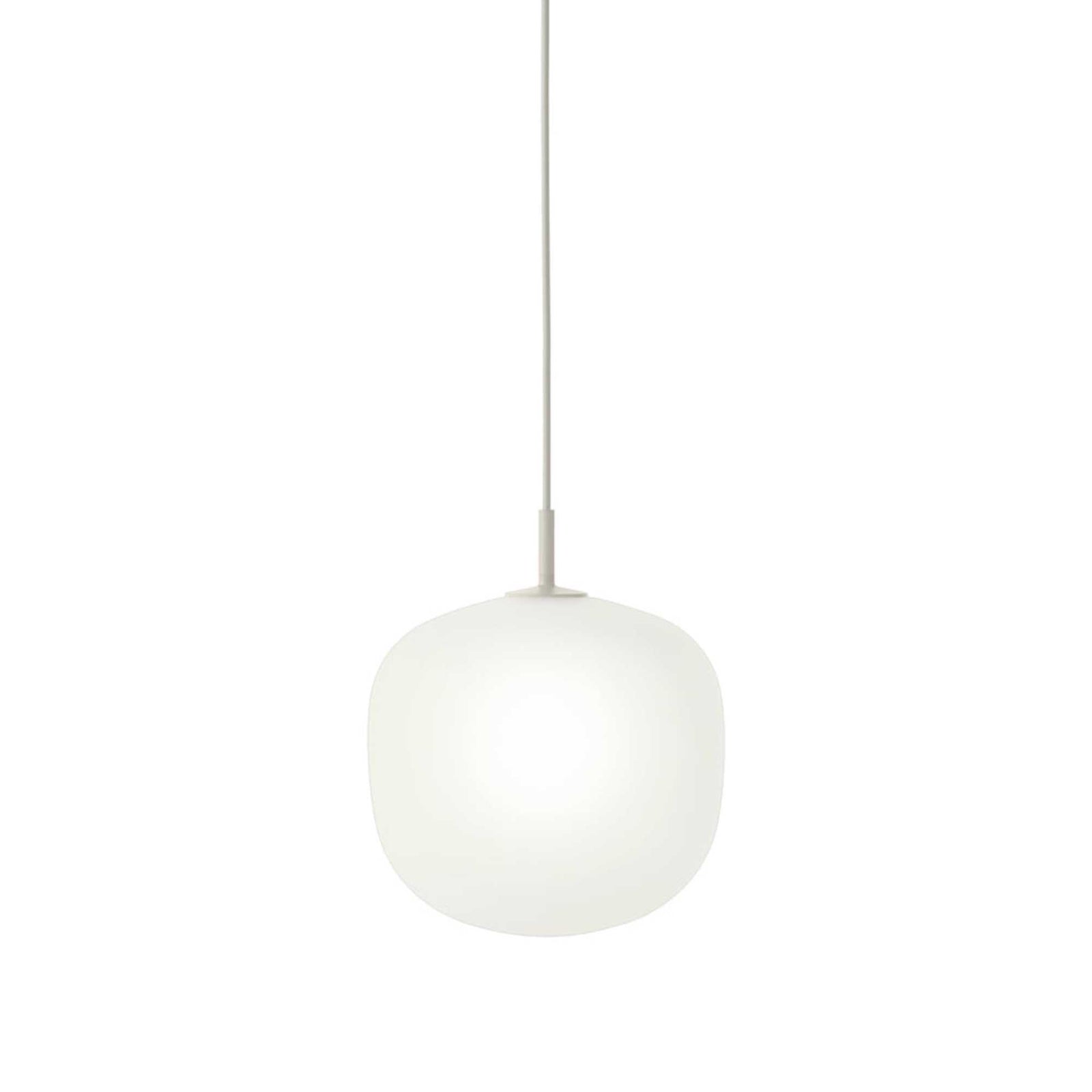 Muuto Rime pendant lamp, grey (Ø25cm)