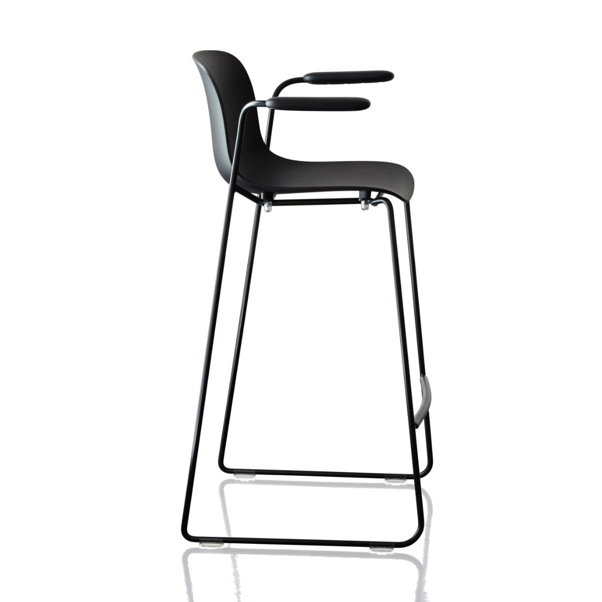 Magis Troy Bar Stool , Black (77 cm)