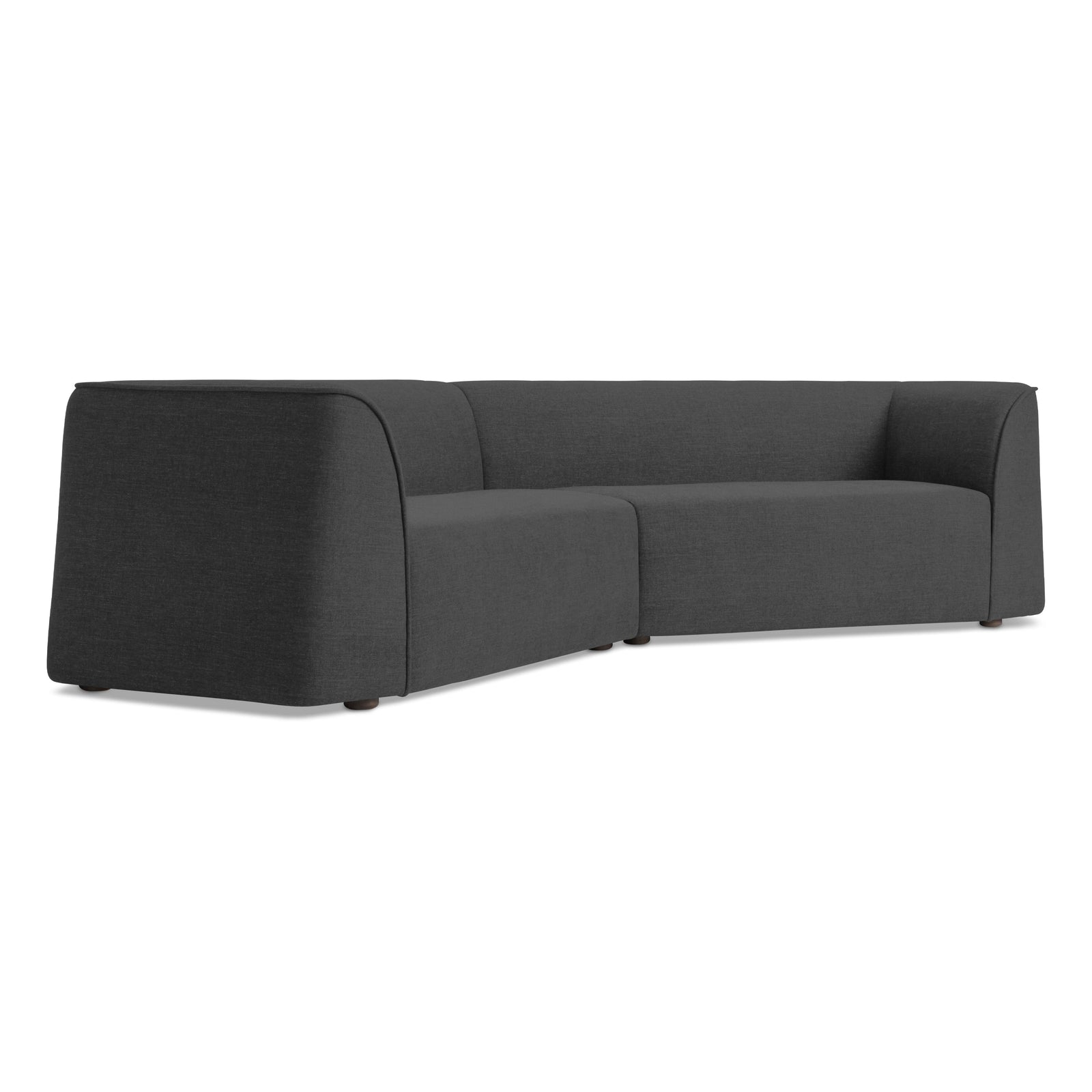 Blu Dot Thataway Small Angled Sectional Sofa