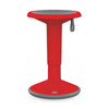 Upis1 ergonomic stool, bright red