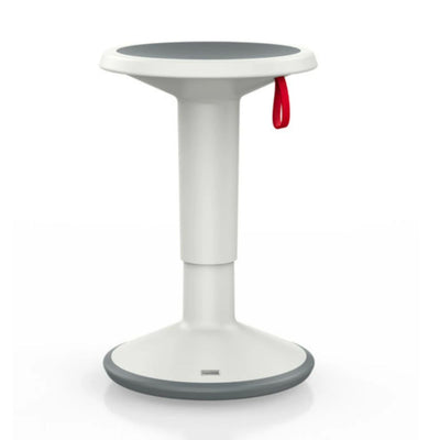 Upis1 ergonomic stool, elegant white