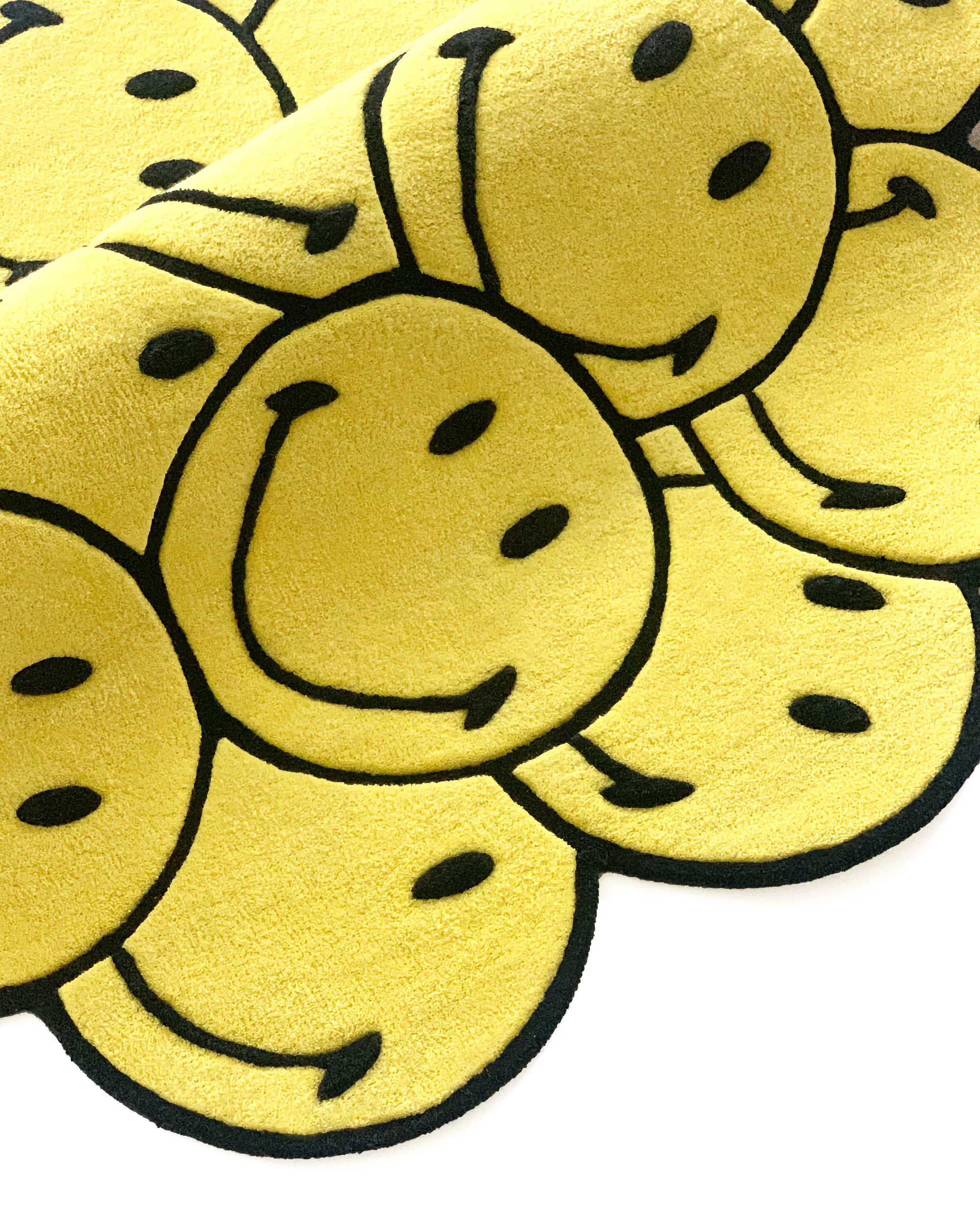 Smiley® Rug Yellow ø100 cm