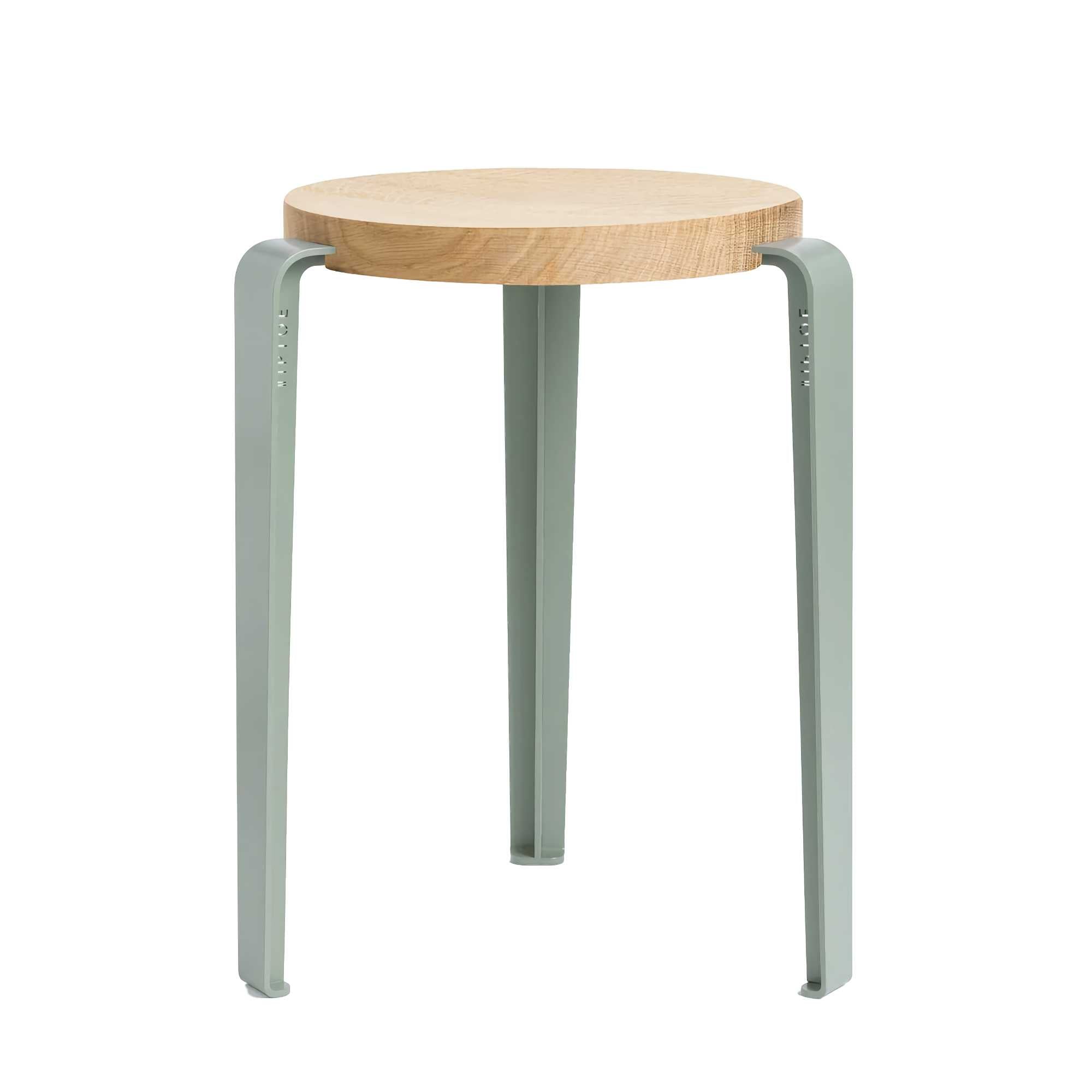 Tiptoe LOU stool, eucalyptus grey (45cm)