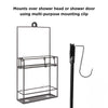 Umbra Cubiko shower caddy, black