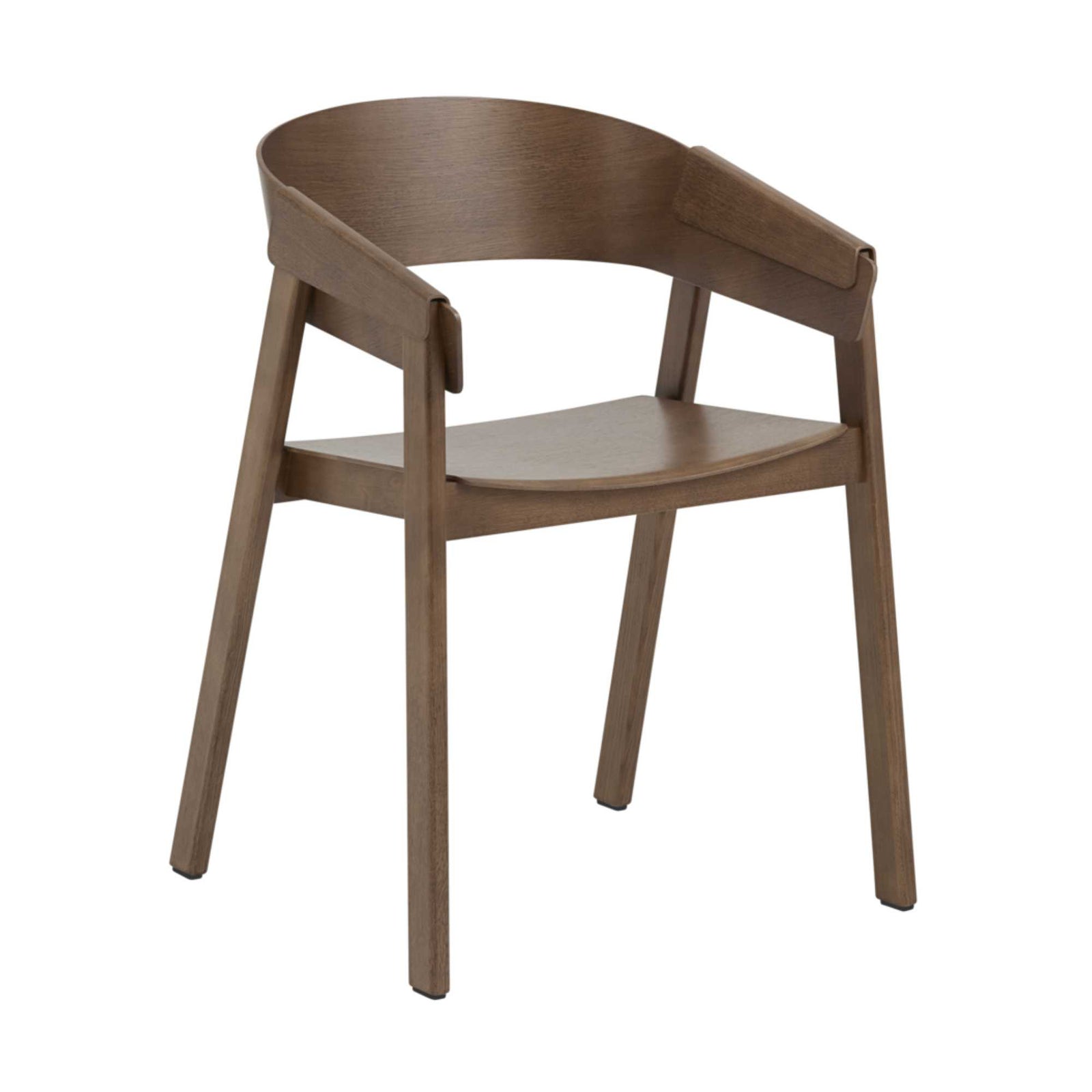 Muuto Cover armchair, dark brown