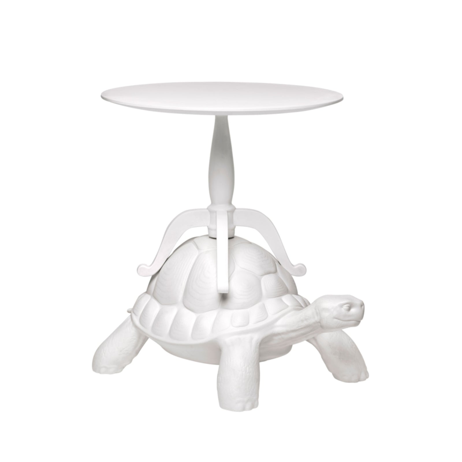 Qeeboo Turtle Carry Coffee Table , White (outdoor)