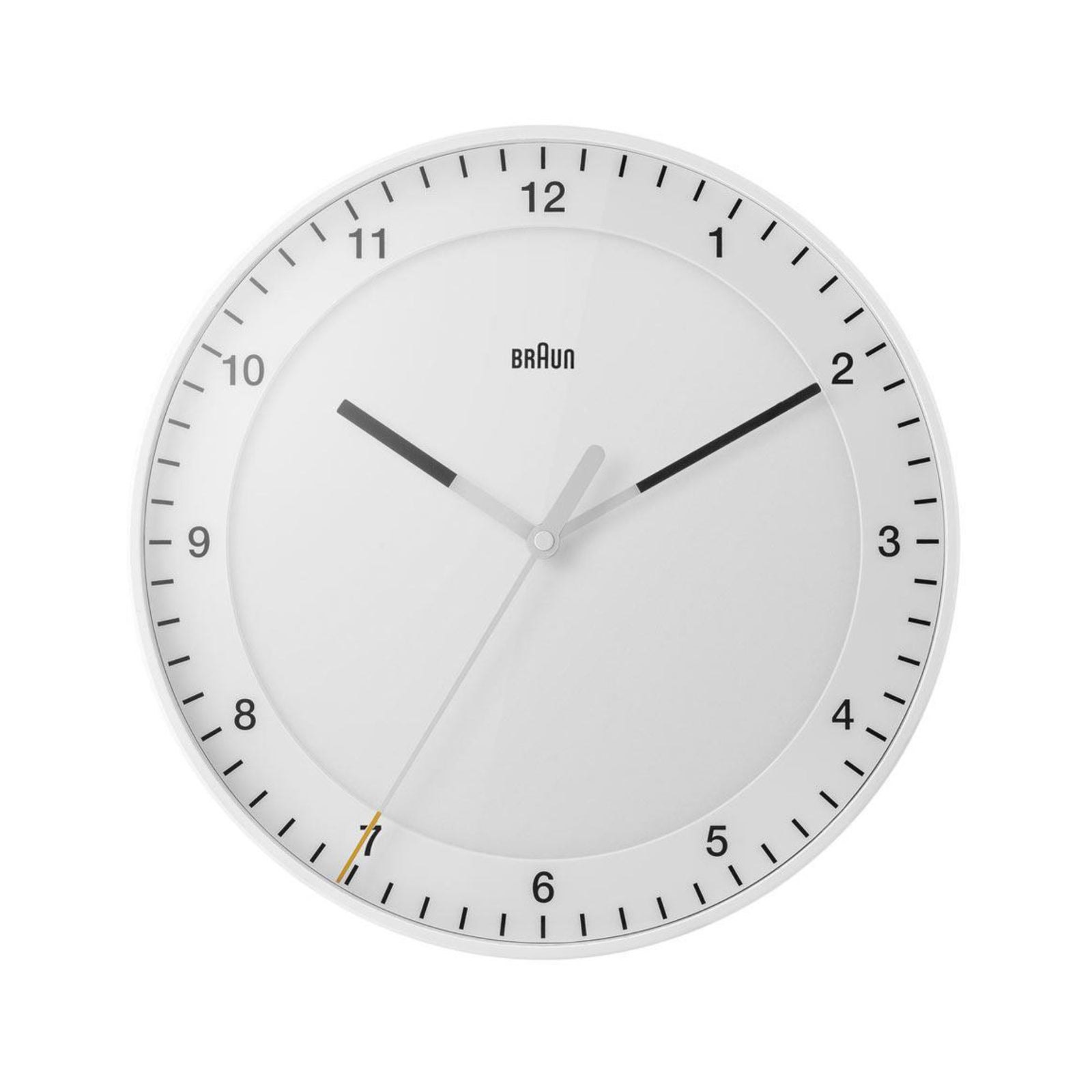 Braun BC17 Wall Clock, White