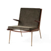 &Tradition HM2 Boomerang Lounge Chair, Duke 004/oiled walnut