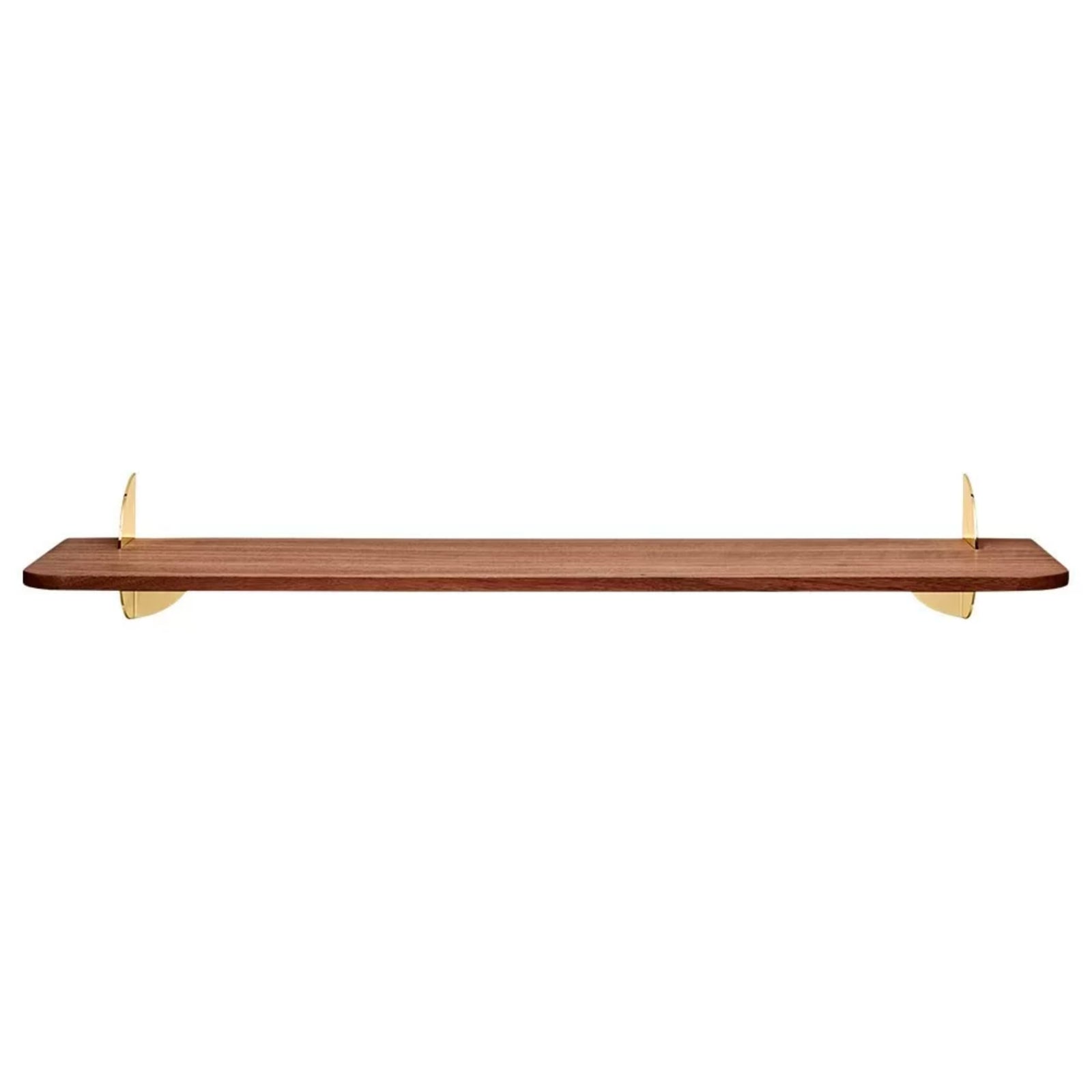 Aytm Aedes Shelf 80cm, walnut/gold