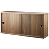 String Cabinet with Sliding Doors 78 * 37 * 20cm