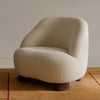 &Tradition LC1 Margas Lounge Chair, Karakorum 001/Oiled Walnut