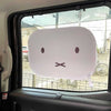 Miffy Pop-up Car Sunshade, white