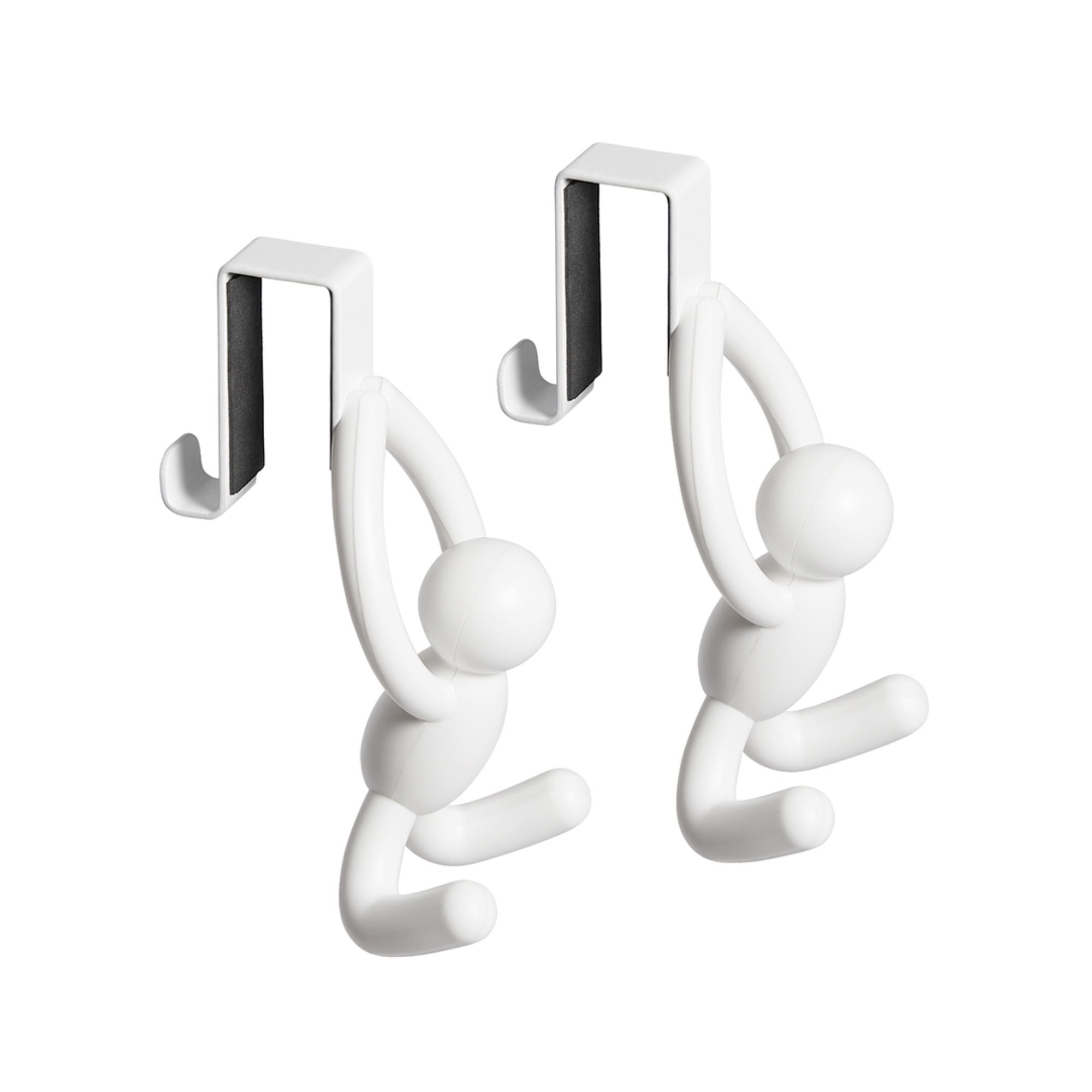 Umbra Buddy over-the-cabinet hook set-of-2, white