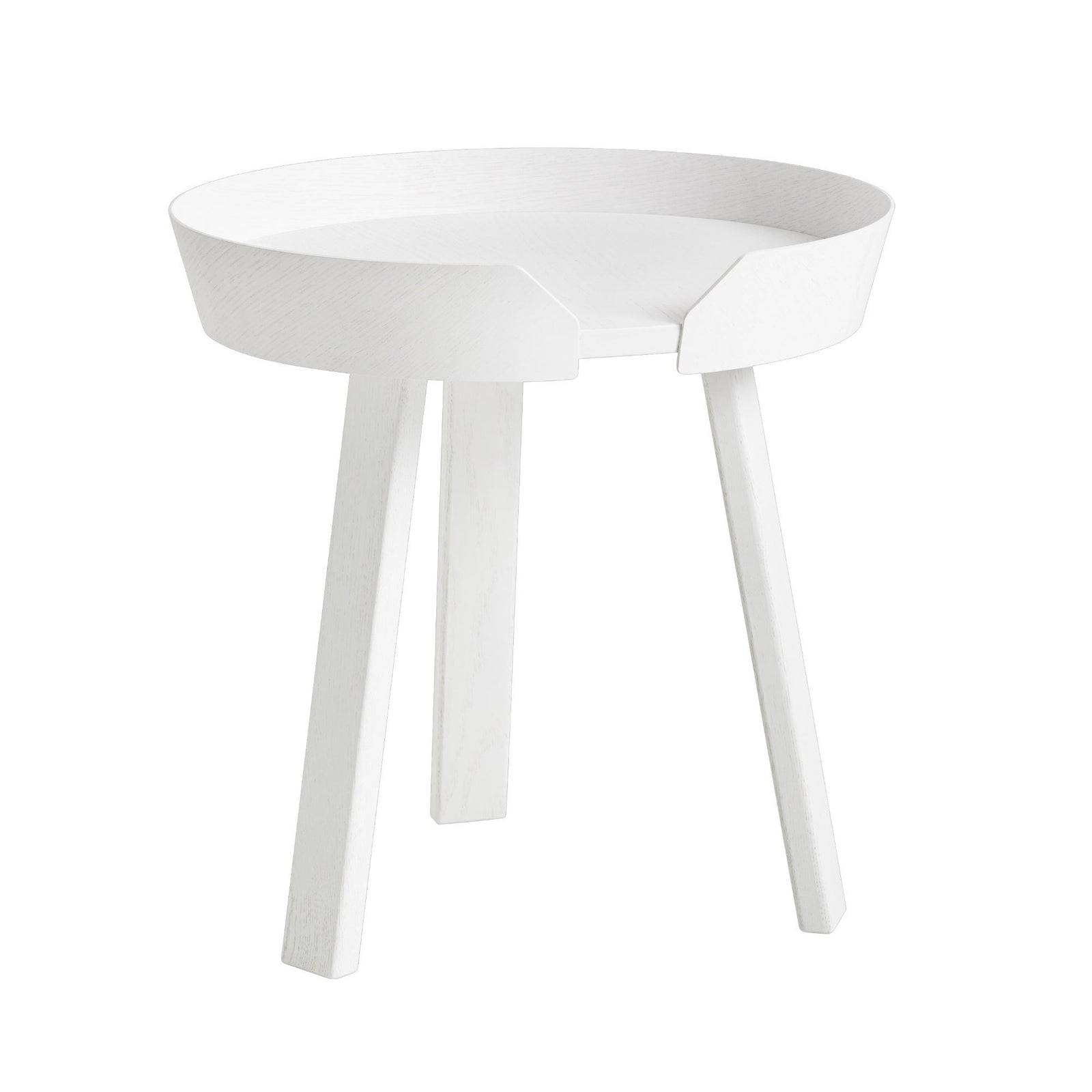 Muuto Around Ø45 coffee table, white
