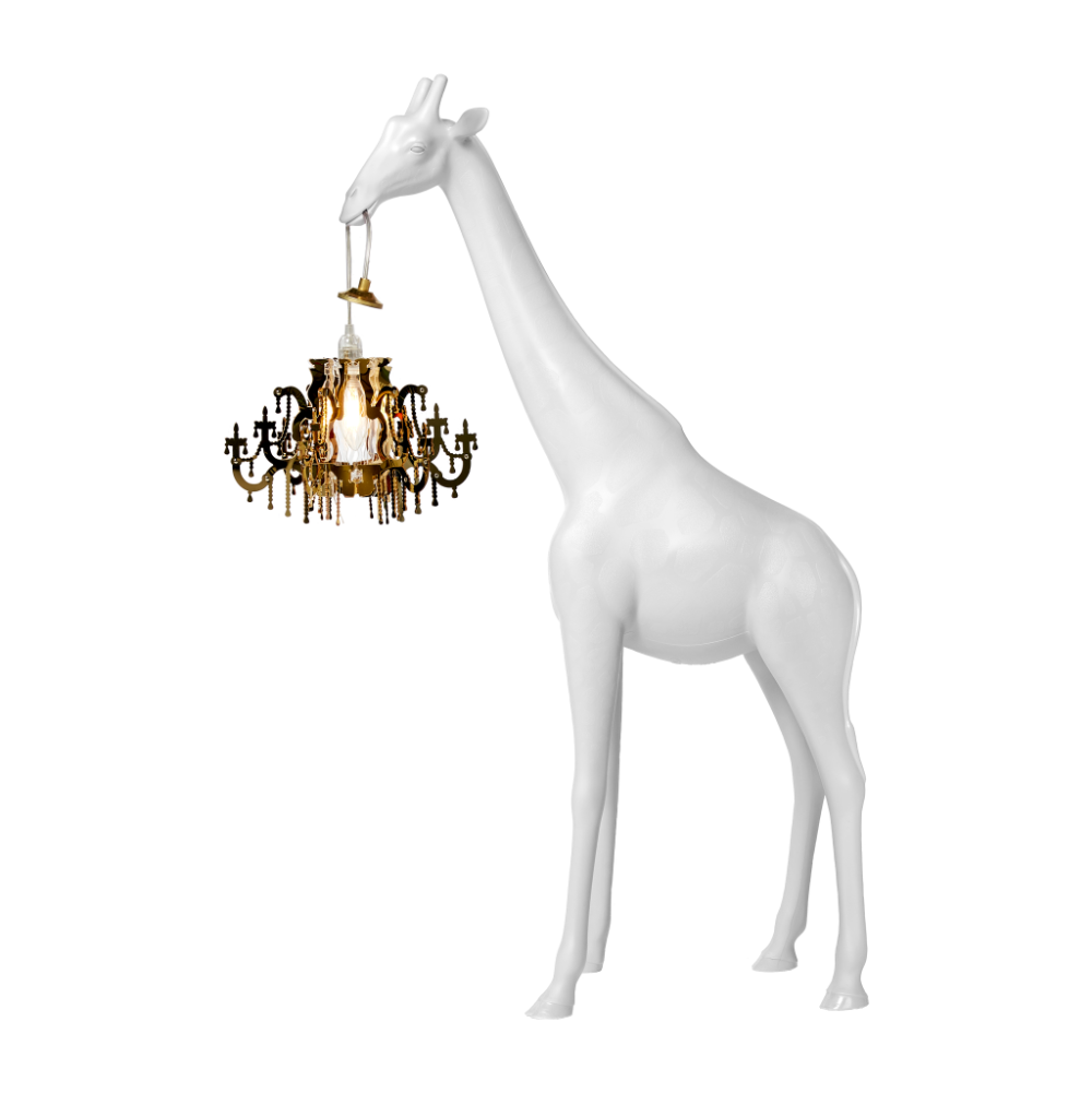 Qeeboo Giraffe In Love Lamp XS , White