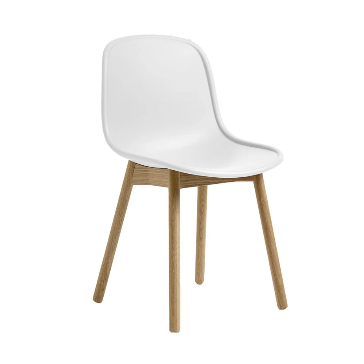 HAY Neu13 Wood Base, cream white/oak matt lacquered